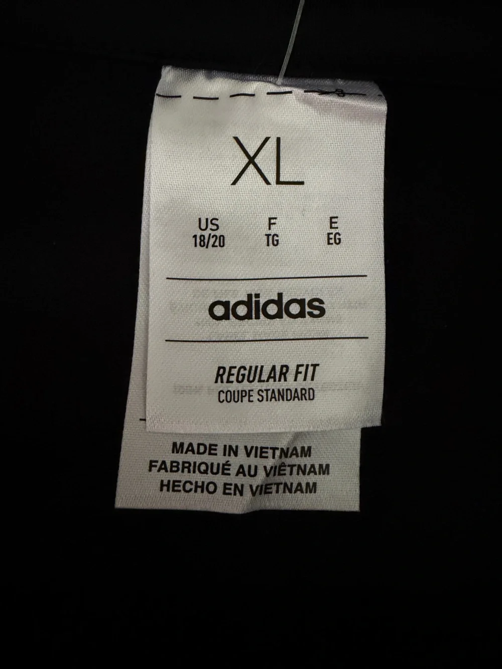 NWT ADIDAS Black Zip Up Jacket